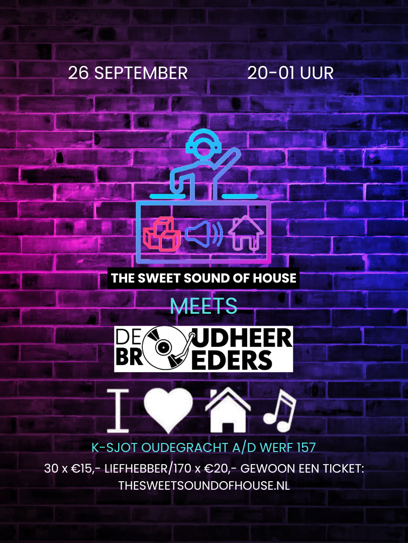 Seizoenopener The sweet sound of House presents De Oudheer Broeders