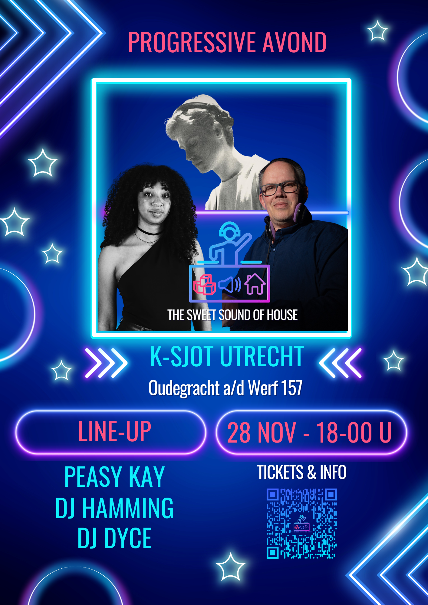 The sweet sound of House - Progressive Avond